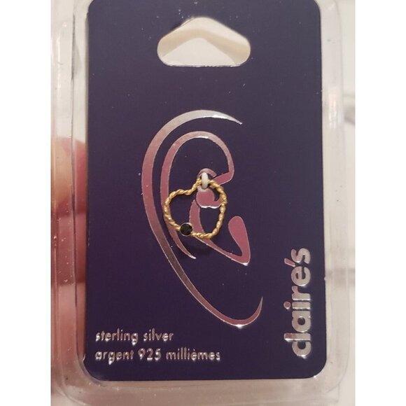 NWT Claire's Daith Ear Piercing Heart Shape Earring 20G/0.8mm - Picture 1 of 2